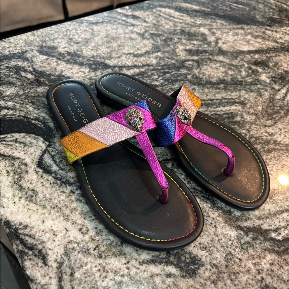 Kurt Geiger Vibrant Multicolor Sandals